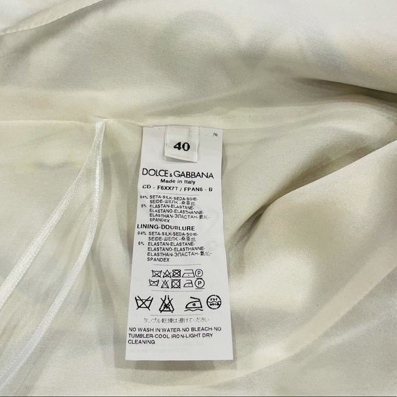 SOLD - Dolce & Gabbana Majolica Tile Print Dress - Picture 13 of 13